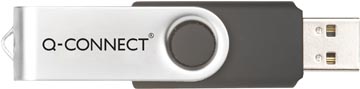 q-connect usb 2.0 zwart 4gb