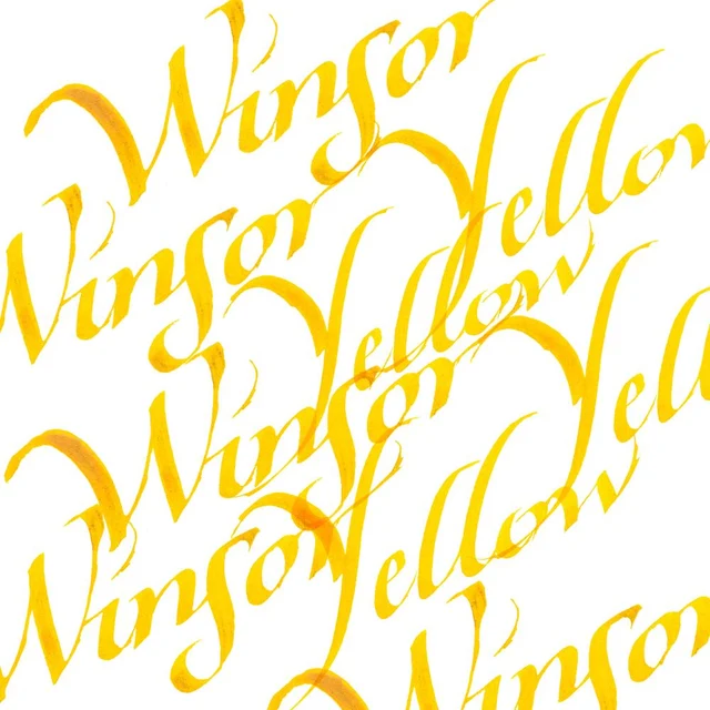 Winsor & Newton Calligraphy Ink 30ml Winsor Geel