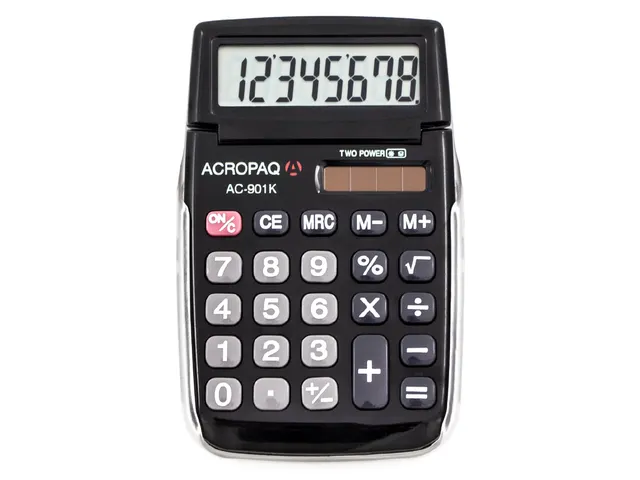 acropaq rekenmachine ac-901 zwart