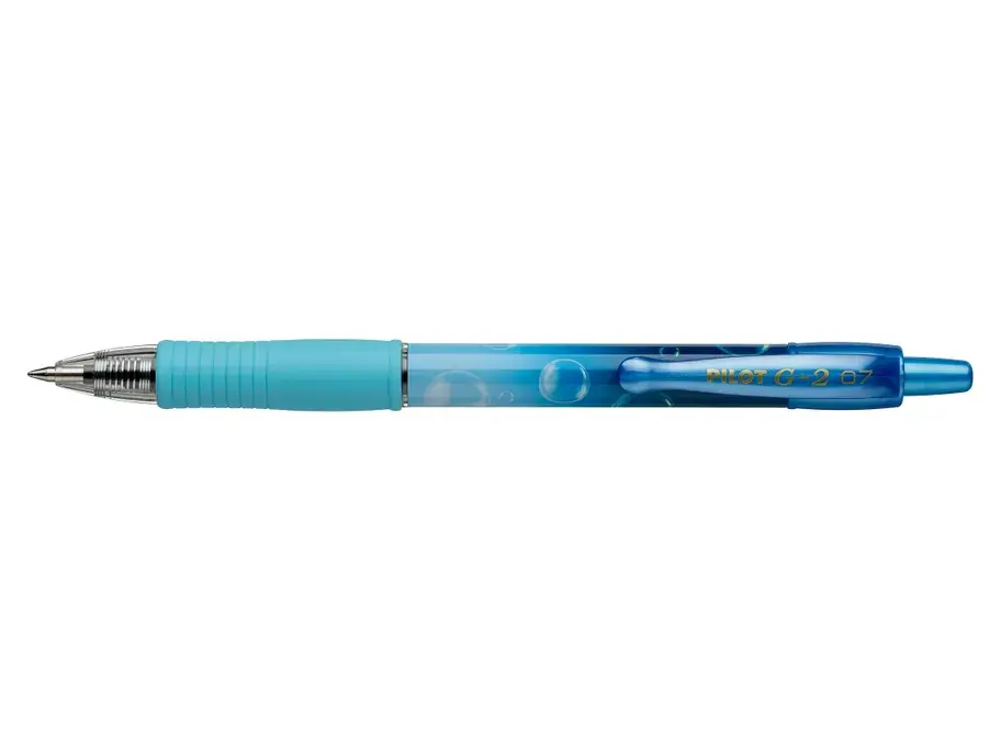 g-2 bubble blauw -medium punt - blauwschrijvend