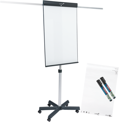 legamaster sketch pro flipchart mobile star base
