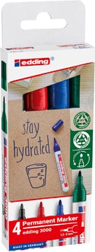 edding perman marker 3000 4x