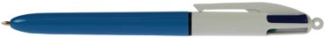bic 4 colours original 4-kleurenbalpen, 0,32 mm, klassieke inktkleuren, lichaam blauw (kopie)