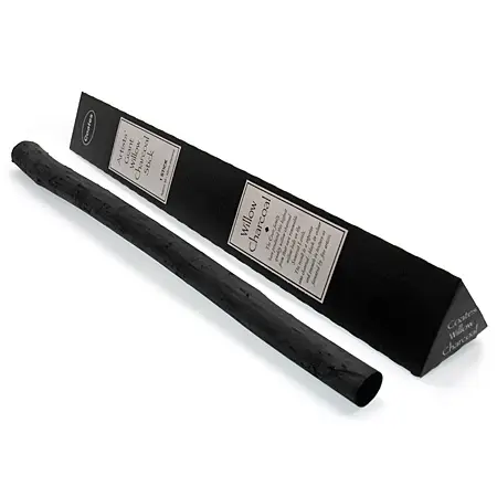 coates reuze natuur houtskool - stok 35-40mmx53cm