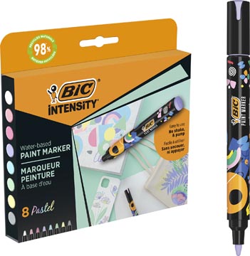 bic paintmarker pastel pk8