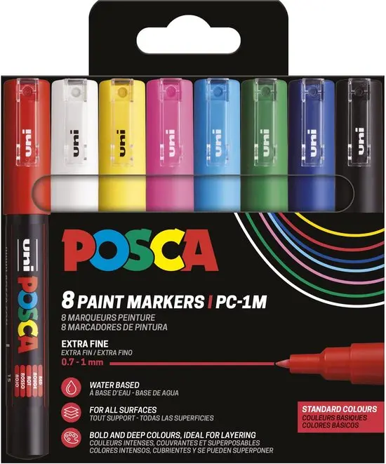 etui pf 8 pc1mc assortiment (bl/j/re/r/bf/bc/vf/n)