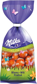 milka eitjes wit praline 100g