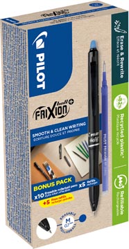 pilot frixion+ roller bl ds10