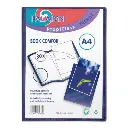 Paladin - Trendy Showalbum A4 Personaliseerbaar 30 Tassen. Blauw.