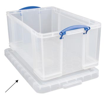 deksel 18/35l box transparant