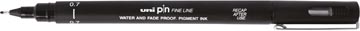 unipin fineliner 0,7mm zwart