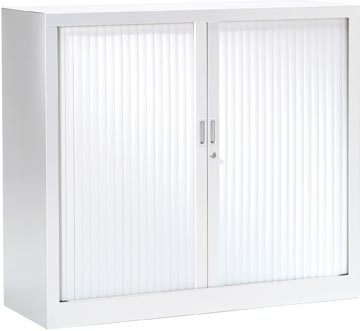roldeurkast wit 100cm
