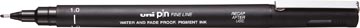 unipin fineliner 1,0mm zwart
