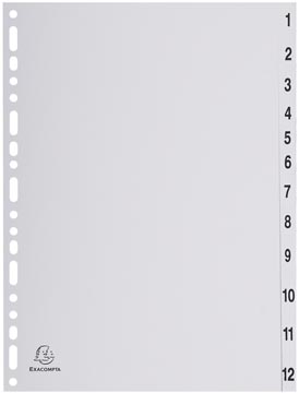 exacom tabbladen a4 pp 12t grs