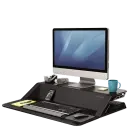 Fellowes Lotus Werkstation Zit-Sta Zwart