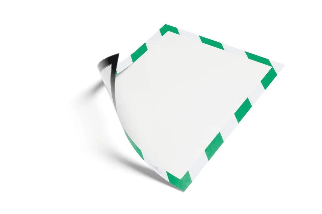 DURAFRAME SECURITY MAGNETIC (A4, wit/groen, 1 STUK)