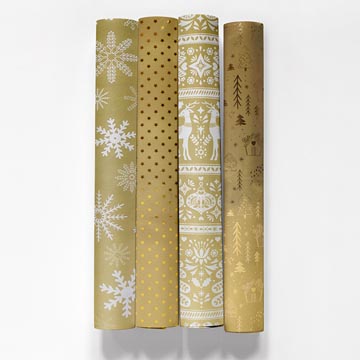 kerstpapier elegant x-mas 1,5 x 70cm