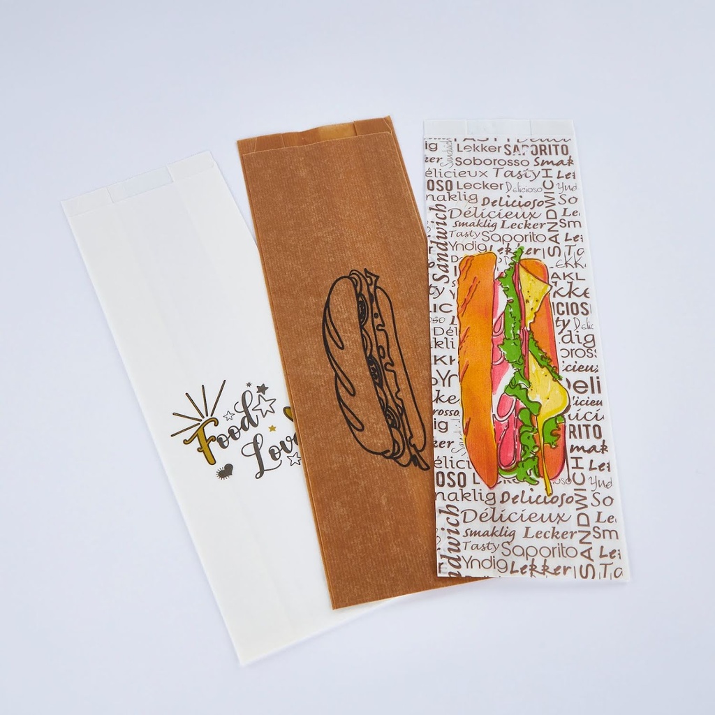 bagettezak para kraft 40cm standaard gal.