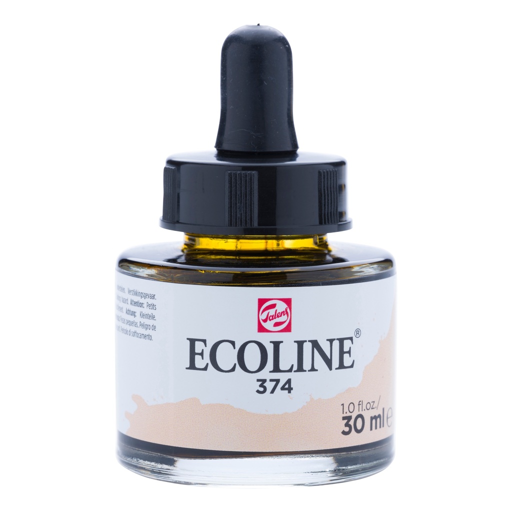 vloeibare waterverf fles 30 ml wit 100