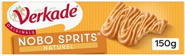 verkade nobo sprits koekjes natural, pak van 150 gram