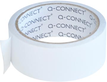 Q-Connect Vinyl Tape, Dubbelzijdig, 38 Mm X 10 M, 90 Micron, Transparant