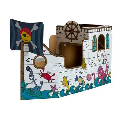 Bb Xl Piratenschip 1 Stuk Verpakking (Fsc) 