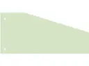 Scheidingsstrook Kangaro 2-Gaats 240X105X60Mm Trapezium 180 Grams Rc Groen