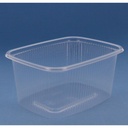Slagersbakje PS transparant 108x82x50mm 250ml 50 stuks