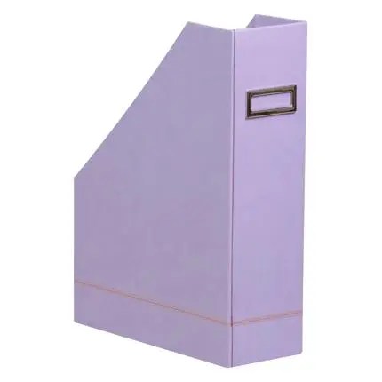 Rhodiarama Tijdschriftenhouder In Italiaans Kunstleer 10X25X31 Cm - Iris