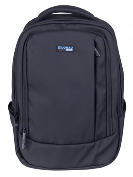 Donau Travel Rugzak Berlin, 16 L, 15,6 Inch, Zwart
