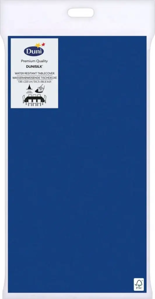 Duni Tafellakens 1,38 X 2,2 Dark Blue