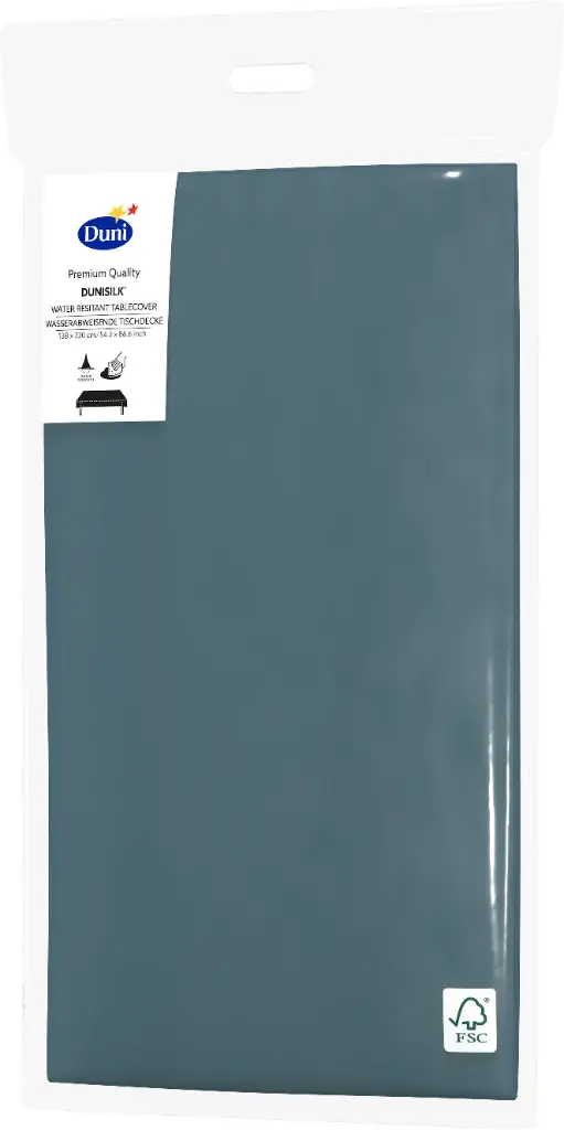 Duni Tafellaken 1,38 X 2,2 Ocean Teal