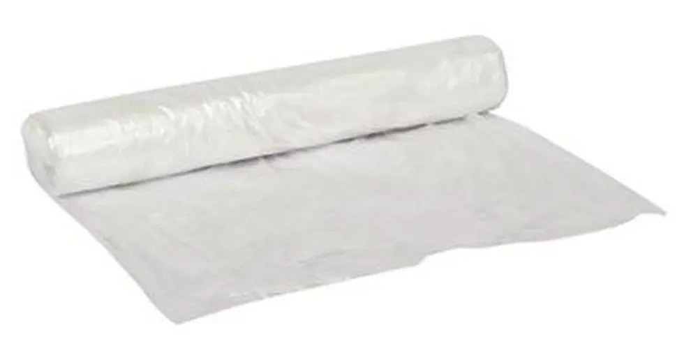 Afvalzak Transparant 80X110 30Mµ - 20St/Rol, 130L