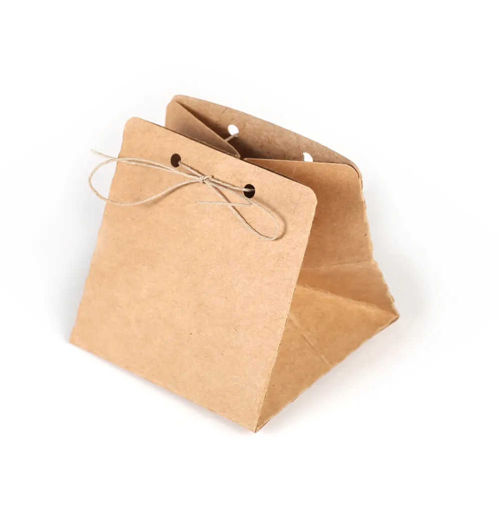 Geschenkzakjes kraft 70 mm x 70 mm (6 stuks)