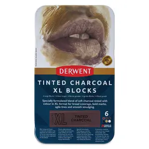XL Tinted Charcoal Tin of 6 Blocks