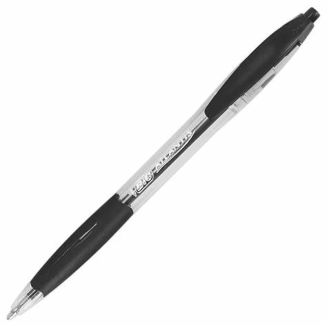 Bic Atlantis - Zwart - 0.4Mm