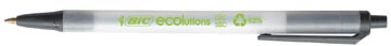 Balpen Clic Stic Ecolutions Bic (Zwart)