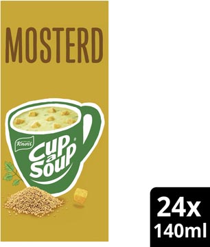 Knorr Cup-a-Soup mosterd, pak van 24 zakjes