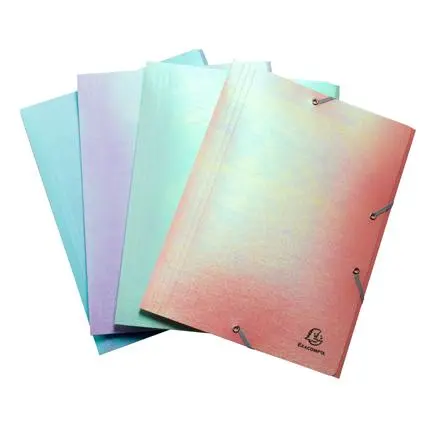 Elastomappen met 3 kleppen PP Candy Tidy - A4 - Geassorteerd - New