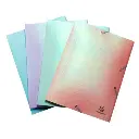 Elastomappen met 3 kleppen PP Candy Tidy - A4 - Geassorteerd - New