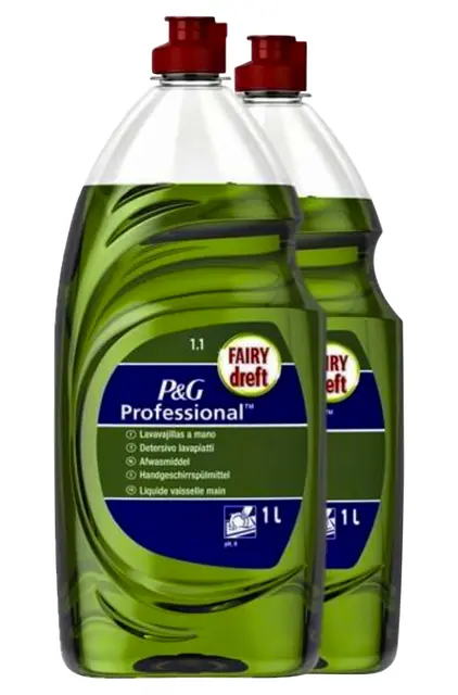 Afwasmiddel Dreft Professional 2 x 1,05 liter