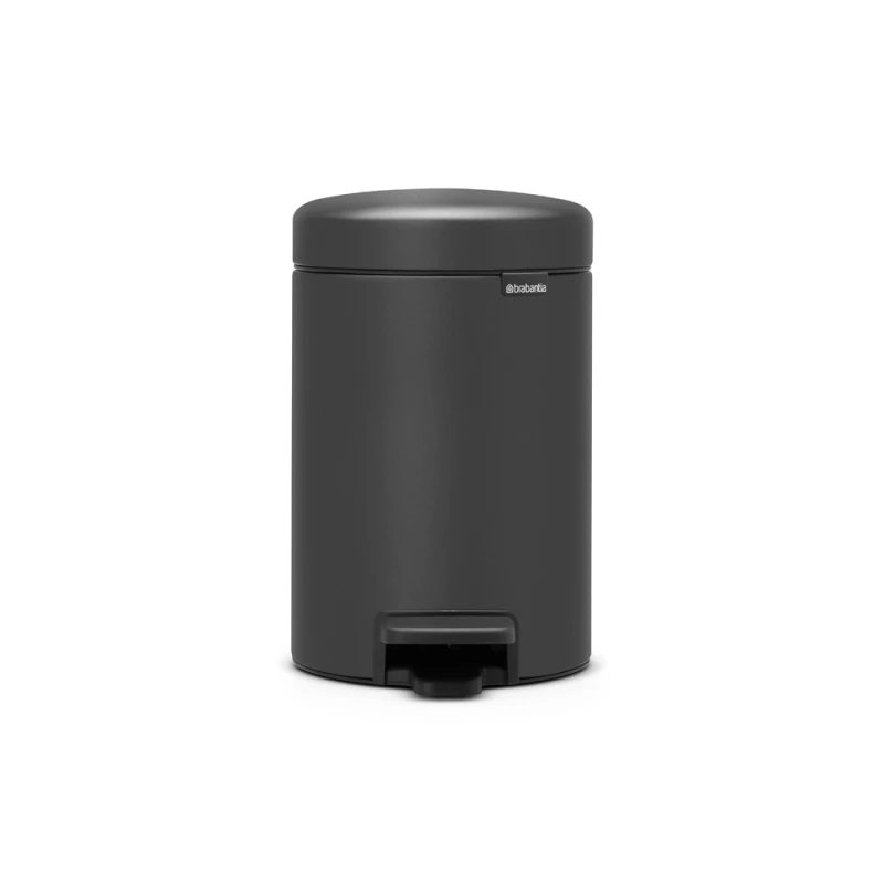 Pedaalemmer NewIcon 3 liter, Brabantia - Mineral Infinite Grey
