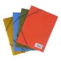 Elastomap A5, nature - geassorteerde kleuren, PP