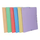 Elastomap A4 PP4 Pastel geassorteerde kleuren 