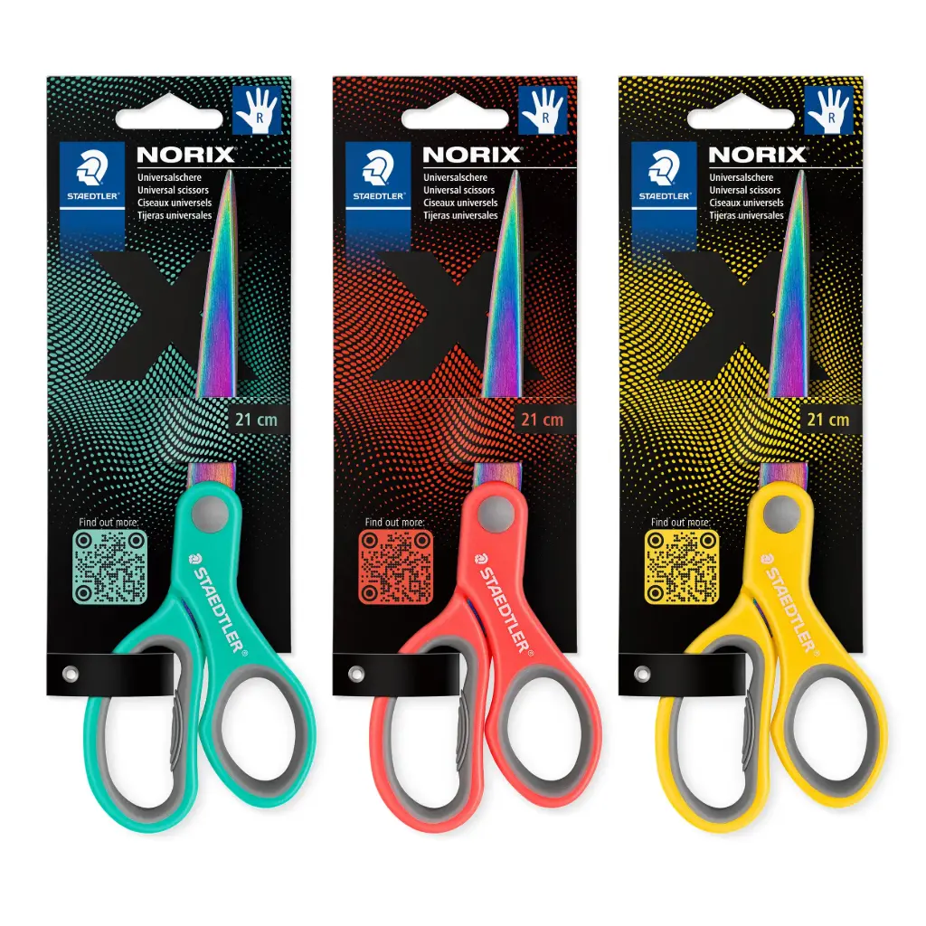Norix schaar 21 cm - blister