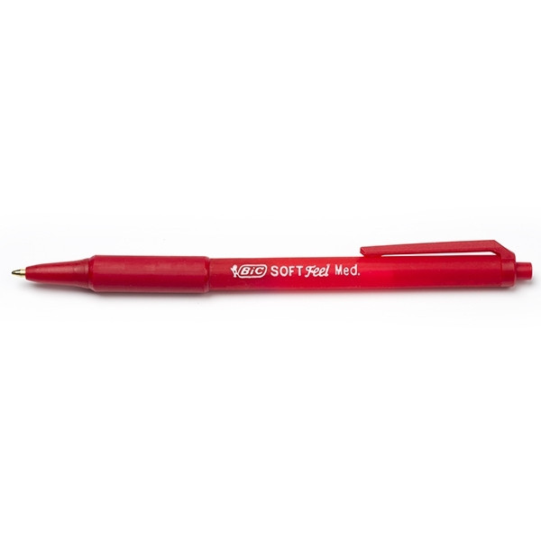 Bic Soft Feel - Rood - 1Mm