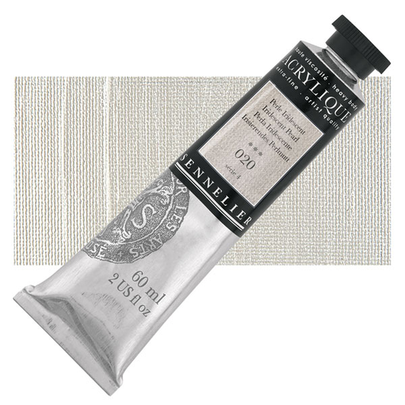 Sennelier - Extra fijne acrylverf - Iriserend Parelmoer (020) - 60ml - serie 4