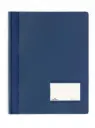 Snelhechtmap Duralux® A4+ Translucent,  Donkerblauw