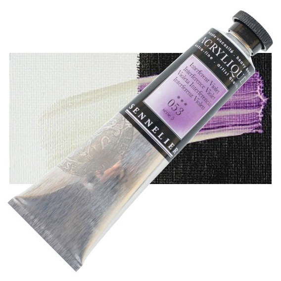 Sennelier - Extra fijne acrylverf - Interferentieviolet (053) - 60ml - serie 5 