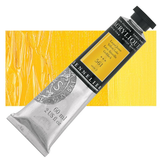 Sennelier - Extra fijne acrylverf - Geelmeer (561) - 60ml - serie 2